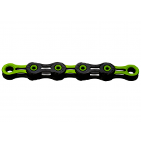 KMC X-10 SL DLC Super Light 116-glides 10-speed - black/green