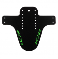 Azonic Splatter Fender Logo black/green fluo