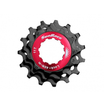 SunRace Cassette sprocket accessories Lockring + Sprockets SPCS10 B 10-speed MTB 11-13-15T black