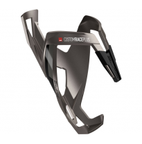 ELITE Bottlecage CUSTOM RACE PLUS grey titanium coating black graphic