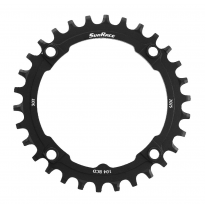 SunRace Chainring  CRMX04 black 32 teeth 104 mm