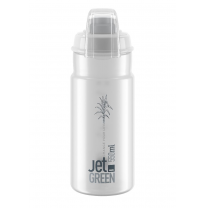 ELITE Bottle with protection cap JET GREEN PLUS OLIVE clear grey logo 550 ml