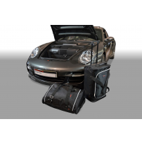 Set maletas especifico PORSCHE 911 (997) 2WD + 4WD with CD-changer in luggage space 2004-2012 coupé / cabrio CAR-BAGS (1x Trolle
