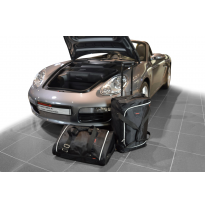 Set maletas especifico PORSCHE Cayman / Boxster (987) 2WD + 4WD with CD-changer 2004-2012 coupé / cabrio CAR-BAGS (1x Trolley +