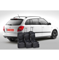 Set maletas especifico SKODA Fabia II (5J) combi 2007-2014 wagon CAR-BAGS (3x Trolley + 3x Bolsa de mano)