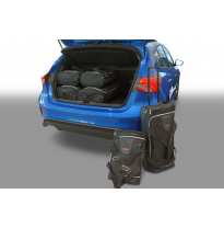 Set maletas especifico Carbags  FORD Focus IV Año: 2018-> 5 Puertas Piso del maletero ajustable en la posición más alta-  Incluy