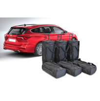 Set maletas especifico Carbags Pro.Line FORD Focus IV Año: 2018-> wagon -  Incluye: Trolley bag: 3pcs -80ltr Bolsa viaje: 3pcs -