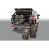 Set maletas especifico Carbags  JEEP Compass (MP) Año: 2017-&gt; suv -  Incluye: Trolley bag: 3pcs -52ltr Bolsa viaje: 3pcs -30ltr