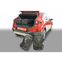 Set maletas especifico Carbags  KIA Stonic (YB) Año: 2017-&gt; suv Sin suelo del maletero ajustable o suelo del maletero ajustable