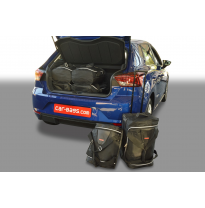 Set maletas especifico Carbags  SEAT Ibiza (6F) Año: 2017-> 5 Puertas -  Incluye: Trolley bag: 3pcs -55ltr Bolsa viaje: 3pcs -26