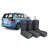 Set maletas especifico Carbags Pro.Line VOLKSWAGEN Touran (5T) Año: 2015-&gt; mpv Para 5 plazas y para 7 plazas con la 3ª fila de a