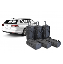 Set de bolsas de viaje Volkswagen Golf VIII Variant (CD) 2020-actualidad familiar Pro.Line Piso del maletero ajustable en la pos