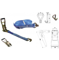 Cincho Tensor Ergo Pe 8,5+0,5m.X5 Cm 5.000kg En12195-2 G.C.