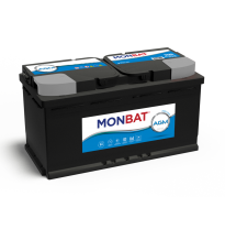 Bateria Monbat Agm Start Stop Referencia: Mt95agm - Capacidad (Ah) 95 - Cca, a (En) 860 - Box L5 - Dimensiones: L(Mm) 353 - an (