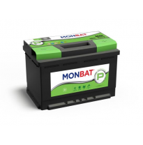 Bateria Monbat Premium Referencia: Mt80p - Capacidad (Ah) 80 - Cca, a (En) 760 - Box L3 - Dimensiones: L(Mm) 278 - an (Mm) 175 -
