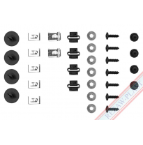 Protectore De Carter *Elementos De Montaje - Clips Passat B5/B5 Syncro - (150401, 050401+150405,050405)  8d0863821q