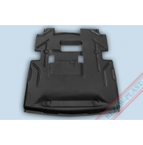 Protector De Carter Plastico Mercedes W124 Gasolina Sin Aire Acondicionado, Versión E200 Kombi; E230; E230 Kombi; E260; E300 Kom