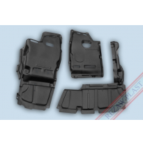 Protector De Carter Plastico Toyota Avensis    Full Set, Gasolina- : 1,6l/16v; 1,8l/16v  Año:2003  2008