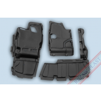 Protector De Carter Plastico Toyota Avensis   Full Set, Diésel  Motor 2,2l Turbo  Año:2003  2008