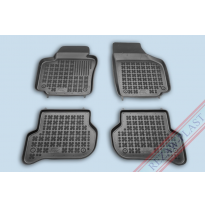 Alfombrillas Goma Negra Vw Golf Plus Desde 2005 4-Piezas