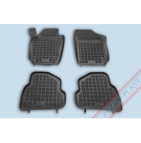 Alfombrillas Goma Negra Vw Polo V Desde 2009  4-Piezas