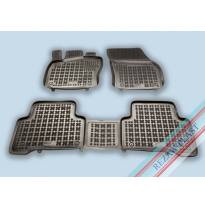 Alfombrillas Caucho Color Negro Con Clips Vw Touran Iii Desde 2015 3 Piezas