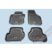 Alfombrillas Goma Negra Skoda Octavia Ii  Pre-Facelift 06/2004 -11/2008  4-Piezas