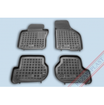 Alfombrillas Goma Negra Vw Golf V 2003 - 2008 4-Piezas