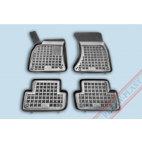 Alfombrillas Goma Negra Audi A4 Desde 03/2008 4-Piezas