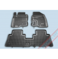 Alfombrillas Goma Negra Chevrolet Captiva Desde 2006 3-Piezas