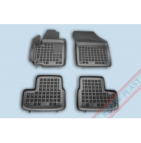 Alfombrillas Goma Negra Opel Agila Ii B 2008  2014 4-Piezas