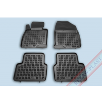 Alfombrillas Goma Negra Mazda 3 Iii  Hatchback Desde 2013 4-Piezas