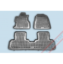 Alfombrillas Goma Negra Honda Civic 3p 2001-2005 3-Piezas