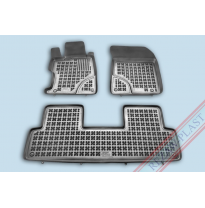 Alfombrillas Goma Negra Honda Civic Sedan Ix Desde 2012 3-Piezas
