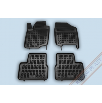 Alfombrillas Goma Negra Peugeot 207 Desde 2006 Con Extintor De Fuegos 4-Piezas