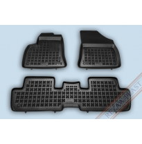 Alfombrillas Goma Negra Peugeot 3008 Desde 2009 3-Piezas