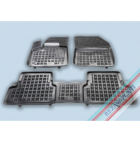 Alfombrillas Caucho Color Negro Con Clips Peugeot 3008  Desde  2016- 3 Piezas