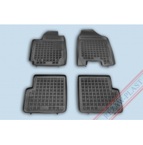 Alfombrillas Goma Negra Toyota Corolla 12/2000-09/2006 Con Extintor De Fuegos 4-Piezas