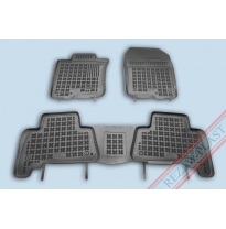 Alfombrillas Goma Negra Toyota Land Cruiser J150 Iv Desde 2010 4-Piezas