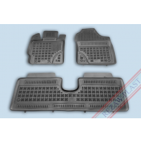 Alfombrillas Goma Negra Toyota Yaris Iii 5p Desde 2011 3-Piezas