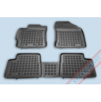 Alfombrillas Goma Negra Toyota Auris Ii Desde 2012 3-Piezas