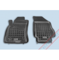 Alfombrillas Goma Negra Fiat Doblo Ii Desde 2009 2 Plazas 2-Piezas