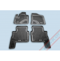 Alfombrillas Goma Negra Hyundai Santa Fe Ii 2007-2012 4-Piezas