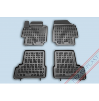 Alfombrillas Goma Negra Nissan Micra K12 09/2007 - 2010 4-Piezas