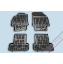 Alfombrillas Goma Negra Renault Megane Iii Desde 2008 4-Piezas