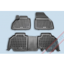 Alfombrillas Goma Negra Renault Kangoo Desde 2008 3-Piezas