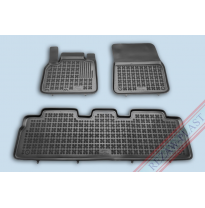 Alfombrillas Goma Negra Renault Espace Iv 2002-2014 3-Piezas