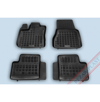 Alfombrillas Goma Negra Renault Twingo Ii 5p Desde 2014 4-Piezas