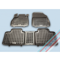 Alfombrillas Goma Negra Renault Espace V Desde 2015 3-Piezas