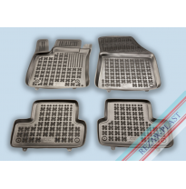 Alfombrillas Caucho Color Negro Con Clips Renault Megane Desde 2015- 4 Piezas